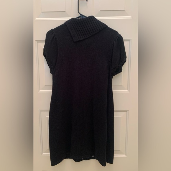 Sweater Project black cap sleeve sweater dress, XL - Picture 3 of 5